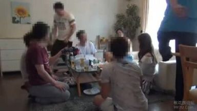 ♡あっあぁぁぁ…人妻：寝取られ♡イタズライヤラシイから…スレンダーのエロH動画「んぁぁぁ…。イっちゃう♡」☆乱交☆のthumbnail