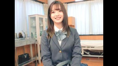 『お尻も…見るんですか？』検診と称し美少女jkのアナル丸見えなエロ健康診断⁉制服着衣でハメるエロセックス企画【素人ナンパ】のthumbnail