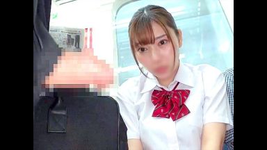 『いつの間にか熱い肉棒に夢中♥』満員電車でフル勃起チ○ポを見せつけれた巨乳制服女子達が触りたい衝動に目覚めちゃった件♥のthumbnail