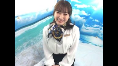 痴●撃退法を教えると騙した美容部員に痴●ごっこ体験！黒パンストがエロエロな美脚お姉さんが二人の男に責められ…【素人ナンパ】のthumbnail