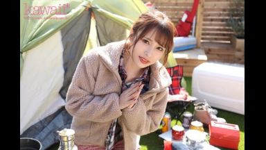 旦那とは上手くいってないようでテントを覗くと大胆オナニー！「旦那のことは忘れたい」って夜～朝にかけて2回もエッチ！のthumbnail