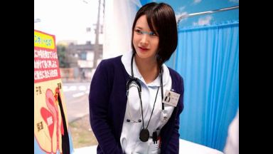 現役ナースを学術研究と騙しナンパするエロ企画！お尻の穴に指入れアナルVスポットを刺激し電マ責めで潮吹きから濃厚セックス！のthumbnail