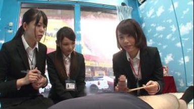 【MM号】可愛いSOD女子社員が素人男性を手コキやオナホやフェラで抜いちゃう(/ω＼)のthumbnail