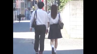 ☆なかだし☆女子高生☆露出☆屋外！SEXしよう…中出し※中だし！清楚だから最高なのよ…清純で激イキエロ動画xレイプのthumbnail