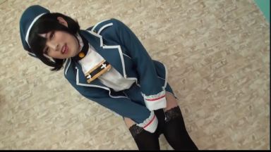 【男の娘】コスプレ男の娘の勃起ペニクリとケツマンコの接写がすごい・・・【コスプレ】のthumbnail