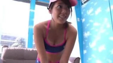 ☆日焼け☆水着☆素人ナンパ♥凄いの…クンニ※フェラ♥マジックミラー号でドピュピュ…企画で欲求不満解消エロ動画→媚薬のthumbnail