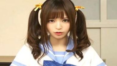 天使もえ 同人CG作品の実写化。こっそりオナニーしてた後輩JKとSEX！のthumbnail