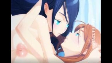 ［エロアニメ］めくるめくふたなりレズの世界って感じでしょうか♪激しいプレイで臨場感もアリアリなのであるのthumbnail