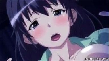 ［エロアニメ］横で子供が寝てるのに人妻にチンポ挿入してガンガン突いてる男はもうやめられない止まらないから最後の最後は中出しだぁのthumbnail