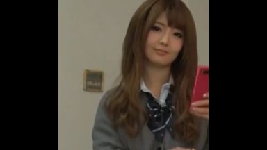 制服JKが言葉でオナサポしてくれるのthumbnail