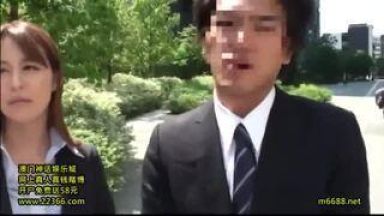 【OL】女上司とモニタリング企画巨乳美女OLとの素股で発情！ずっとやりたかったOLと中出しSEXのthumbnail