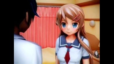［3Dエロアニメ］生意気なJK妹をSM調教する兄のthumbnail