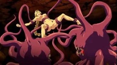 ［エロアニメ］どんなに体は汚されても心は汚されない♪という強い心を持つ戦乙女は怪物の触手責めにも耐え忍ぶのであったのthumbnail