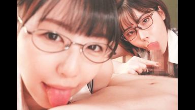 ♡つぼみと深田えいみ「お前らのコリッコリ乳首とチンポを同時にWこねくりバキュームして何度も何度もヌイてやるからな♡♡」のthumbnail