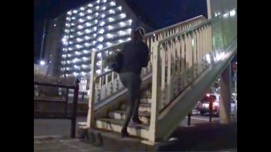 【帰宅OL×鬼畜レイプ】「静かにしないと酷い目に合わすぞ…」変態ストーカー男に自宅に押し入られ中出し凌辱される美人OL！のthumbnail