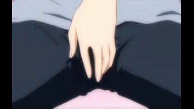 ［エロアニメ］先輩の家でエッチなことしてたらお父さんが帰ってきちゃったから隠れてキッチンで卑猥の事の続きをするのだのthumbnail