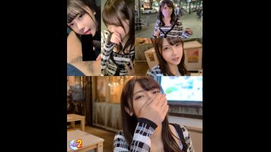 【素人ナンパ】素人と思ってナンパしたら、有名アイドルだった！お酒が入ってホテルに行ったら、自分で服を脱ぎ出し、クリをイジって僕を誘う！自分で乳首を舐めてエロさがたまらない！のthumbnail