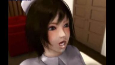 ［3Dエロアニメ］まるでラブドールみたいな顔した看護婦ちゃんが入院患者に性処理サービス…のthumbnail