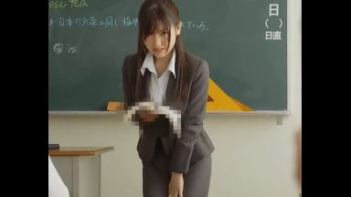 ♥「あん…あぁぁ♥」ローター挿入したまま授業する変態教師…男子校生に悪戯されて愛液トロトロのおまんこに猿チンポが突き刺さるのthumbnail