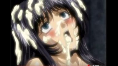 ［エロアニメ］巫女さんが触手で拘束され悪魔みたいなナリした男に犯されてる…最後は泡だらけになっちゃってボロボロやなあのthumbnail