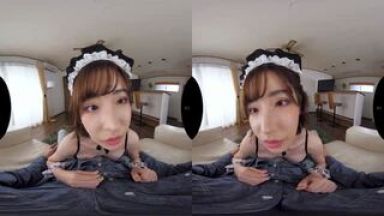 ☆主観☆巨乳☆深田えいみ♥えっ…VR※コスプレ♥フェラであなたも犯されたいでしょ※メイドでイクイクエロ動画→中出しのthumbnail