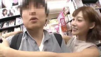 【どっきり】もしも、ビデオショップで明日花キララが現れたら…ちょ、セックスもしていいの？！のthumbnail