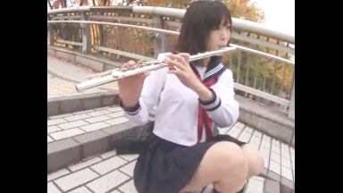 ♡清楚で清純な吹奏楽部のJKがパパ活援交で中出しどぴゅぅぅぅ♡学校では真面目な女の子が放課後はHなののthumbnail