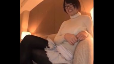 ♥溜まったの？…爆乳＋中出し♥パンストがすきだから…フェラ抜きのおすすめH動画「あん…あぁぁぁイクぅ♥」☆垂れ乳☆のthumbnail