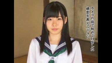 JCみたいに幼く貧乳でロリ可愛い『深田えいみ』のデビュー作【天海こころ ミニ系 顔射 中学生】のthumbnail